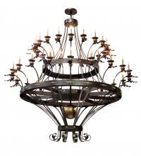  198967 - 112" Wide Chloe 40 Light Chandelier