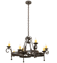  204195 - 42" Wide Andorra 8 Light Chandelier