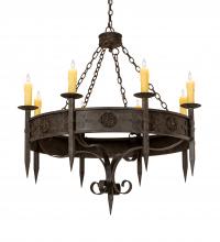  218662 - 42" Wide Calandra 8 Light Chandelier