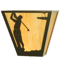  22167 - 13"W Golf Wall Sconce