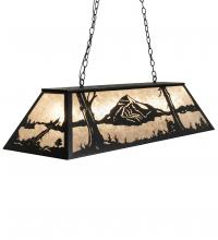  228717 - 48" Long Mountain Range Oblong Pendant