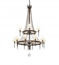  236985 - 48" Wide Amaury 15 Light Two Tier Chandelier