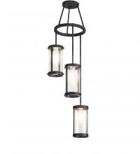  246760 - 18" Wide Cartier 3 Light Chandelier