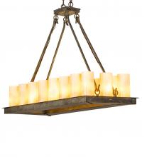  249385 - 39" Long Loxley 18 Light Oblong Chandelier