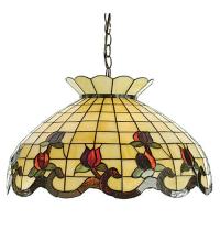  28671 - 23" Wide Roseborder Pendant