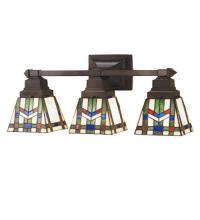  31248 - 20" Wide Prairie Wheat 3 Light Vanity Light