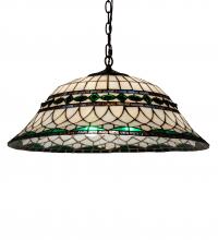  37303 - 24" Wide Tiffany Roman Pendant