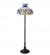  37718 - 62" High Rose Vine Floor Lamp