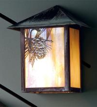  41232 - 9"W Seneca Winter Pine Wall Sconce