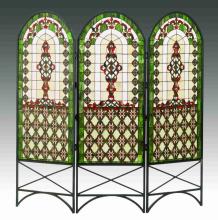  48809 - 60" Wide X 58" High Quatrefoil Classical Room Divider