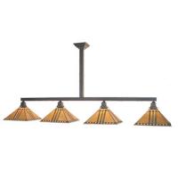  50038 - 59"L Prairie Corn 4 LT Island Pendant