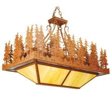  50216 - 40"L Pine Lake Oblong Inverted Pendant