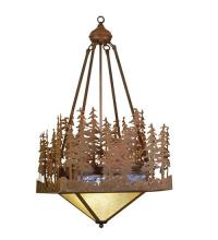  50953 - 72"Sq Pine Lake Inverted Pendant