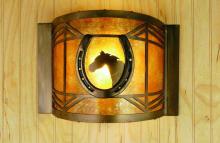  51502 - 12"W Horseshoe Wall Sconce