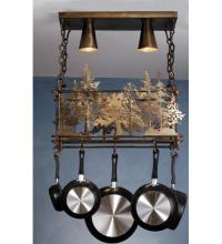  67397 - 24.5" Long Tall Pines Pot Rack