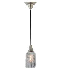  71095 - 4"Sq Metro Fusion Licorice Draped Mini Pendant