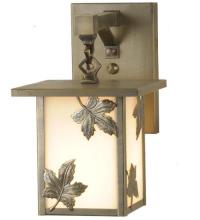  89245 - 6.5"W Hyde Park Maple Leaf Hanging Wall Sconce