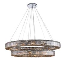  11720-010-FR001 - Rondelle 2 Tier Pendant (47" + 60")