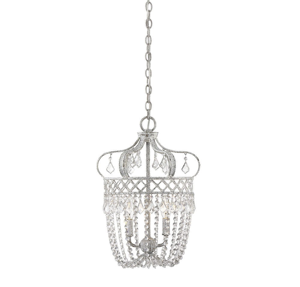 Rochelle 2 Light Crystal Pendant