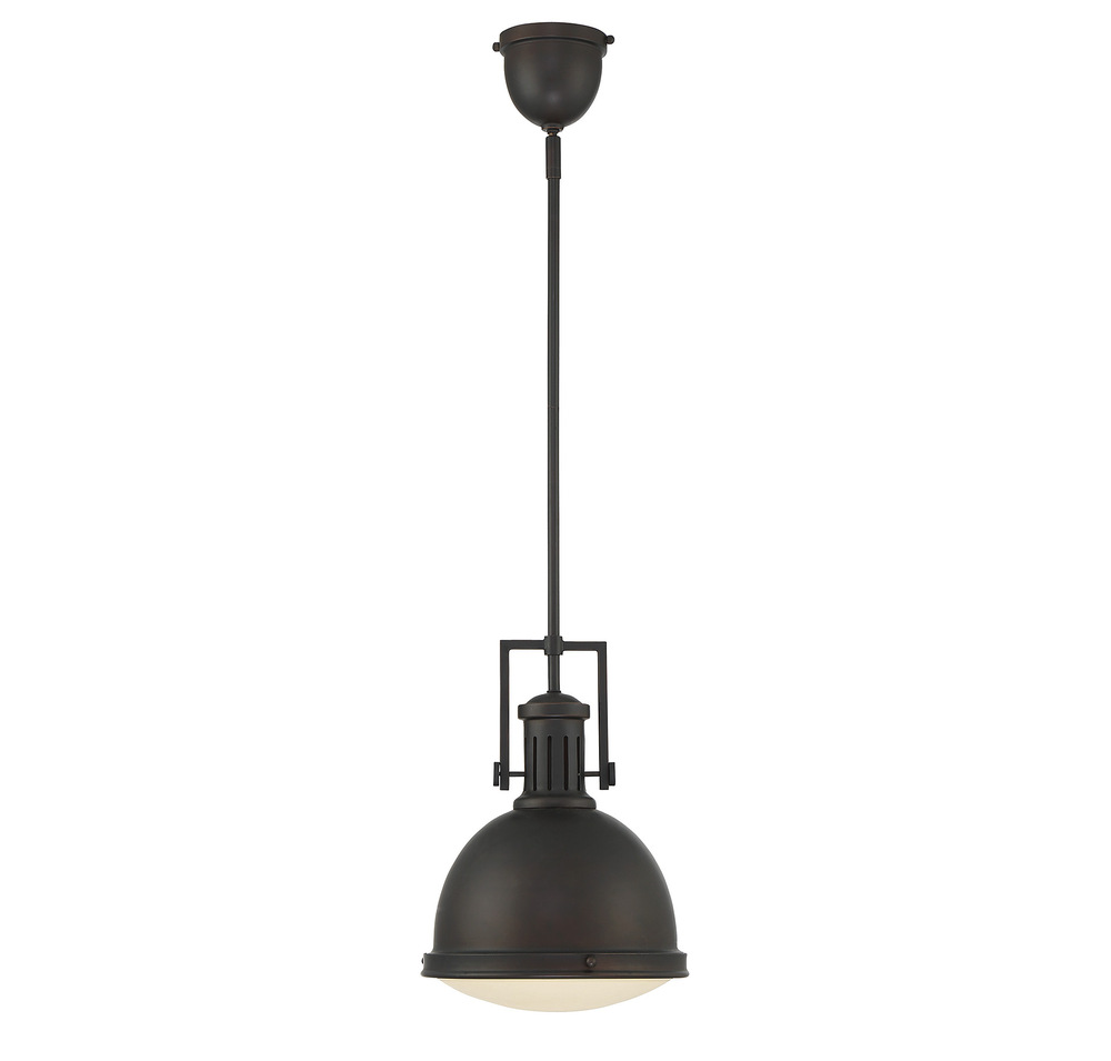 Chival 1-Light Pendant in English Bronze