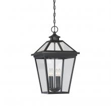  5-148-BK - Ellijay 4-Light Outdoor Hanging Lantern in Black