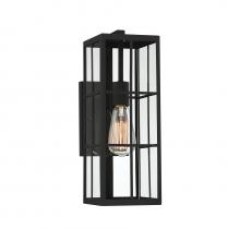  5-1989-BK - Ericson 1-Light Outdoor Wall Lantern in Matte Black