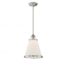  7-130-1-SN - Ashmont 1-Light Pendant in Satin Nickel