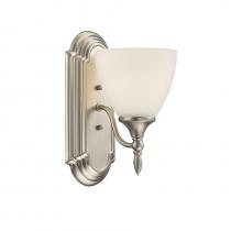  9-1007-1-SN - Herndon 1-Light Wall Sconce in Satin Nickel