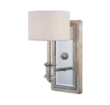  9-1105-1-211 - Caracas 1-Light Wall Sconce in Argentum