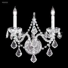  94202S22 - Vienna Glass Light 2 Light Wall Sconce