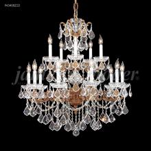  94340BZ22 - Madrid Cast Brass 15 Light Chandelier