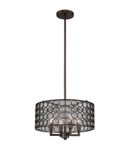  311940NBS - Juli 16 Inch Convertible Pendant / Semi Flush