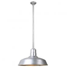  H-QSN15116-SA-96/QSN36ST3-96/QSNHDSMC-96 - 16" Ceiling Stem Light