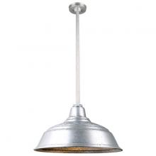  H-QSN15117-SA-96/QSN36ST3-96/QSNHSC-96 - 17" Ceiling Stem Light