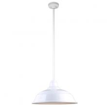  H-QSN15117-SA-93/QSN36ST3-93/QSNHSC-93 - 17" Ceiling Stem Light