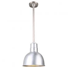  H-QSN16110-SA-96/QSN24ST3-96/QSNHSC-96 - 10" Ceiling Stem Light