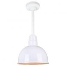  H-QSN16112-SA-93/QSN12ST3-93/QSNHSC-93 - 12" Ceiling Stem Light