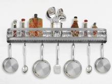  H-13-46Y-B-11 W/CI - POT RACK COLLECTION