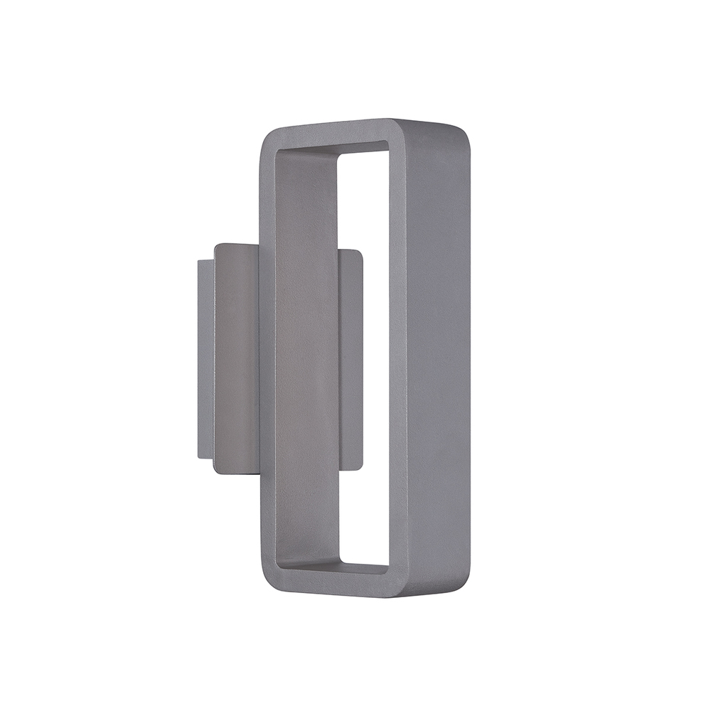 Janus 12in LED Outdoor Wall Light 3000K in Graphite