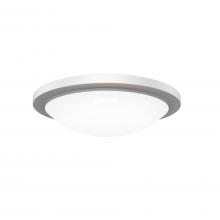  FM-252218-CS-WT - Dew 18" Flush Mount 5CCT