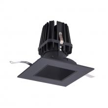  R4FSDT-WD-BK - FQ 4" Square Downlight Trim with Dim-To-Warm