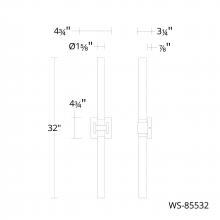  WS-85532-27-AB - Ripple Bath & Wall Sconce