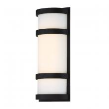  WS-W52614-BK - LATITUDE Outdoor Wall Sconce Light