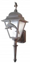  DL1774 - Americana Collection Dolphin Series Model DL1774 Medium Outdoor Wall Lantern