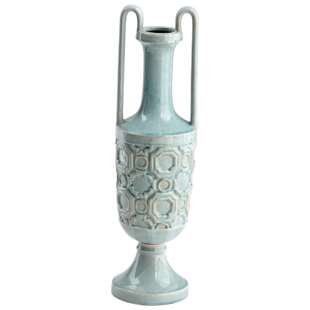 August Sky Vase Teal - Small