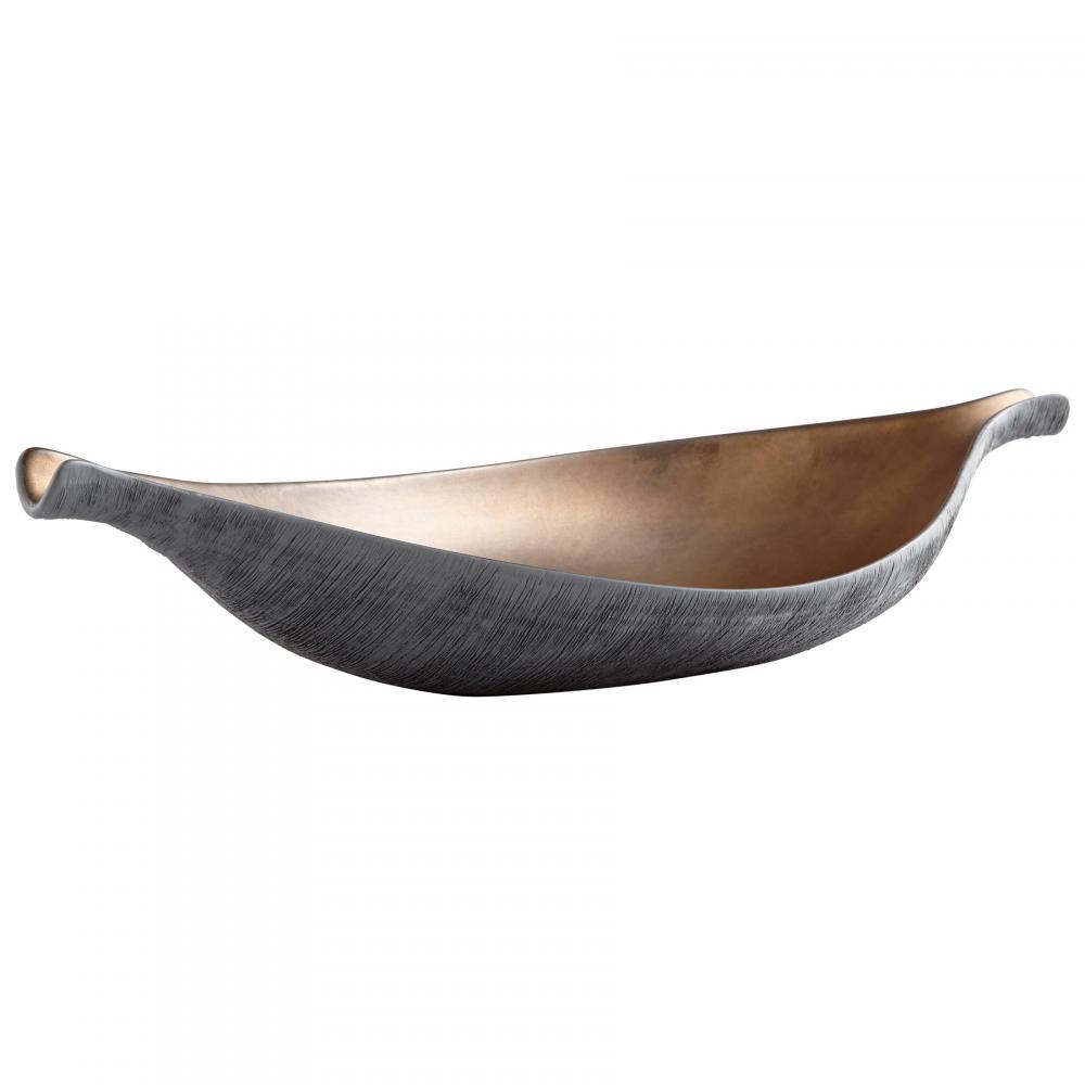 Horus Tray Charcoal Grey And Bronze - Large