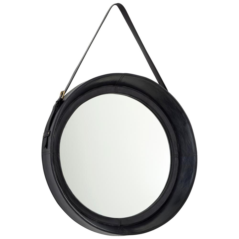 Round Venster Mirror Blue - Large