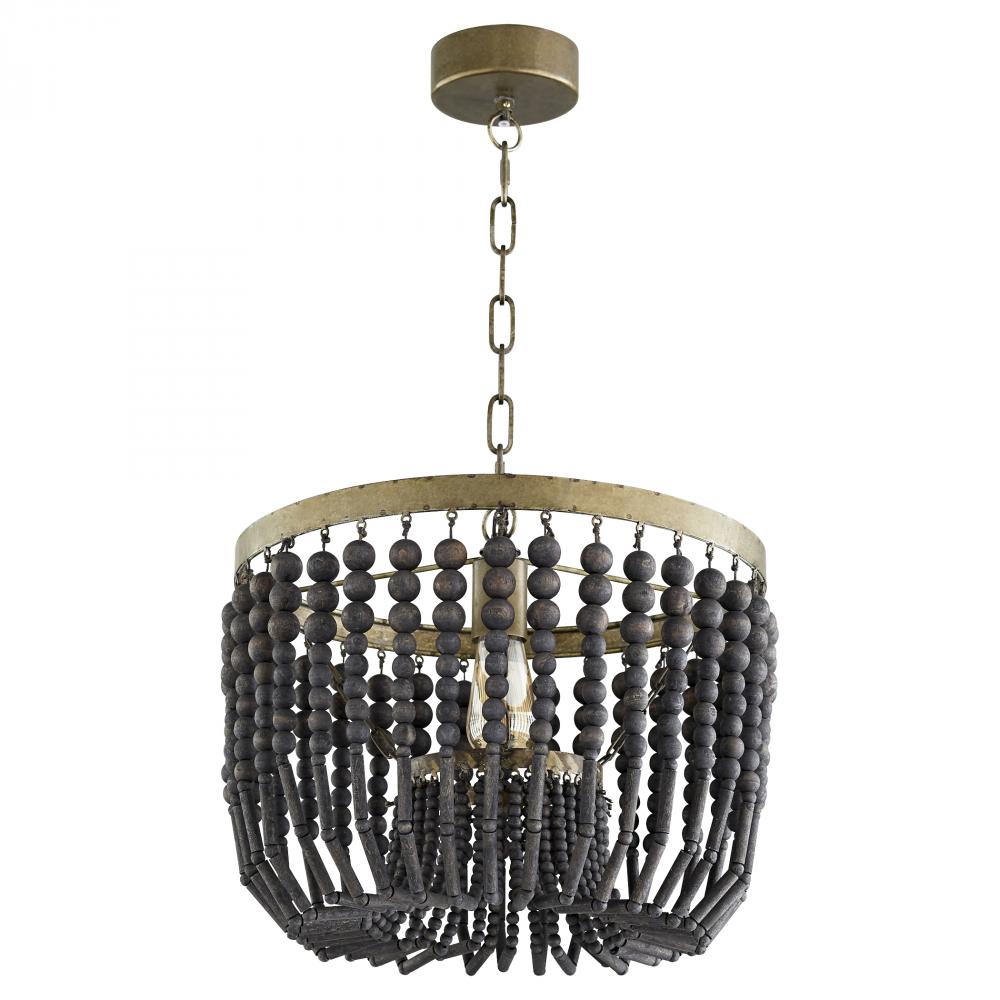 Estrella II Pendant Short - Black