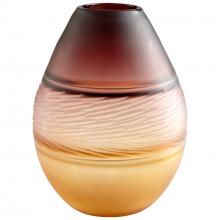Cyan Designs 10483 - Leilani Vase Plum And Amber - Medium