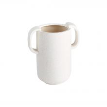 Cyan Designs 11190 - Dusty Miller Vase White - Small